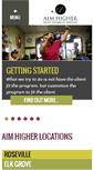 Mobile Screenshot of aimhigherinc.com